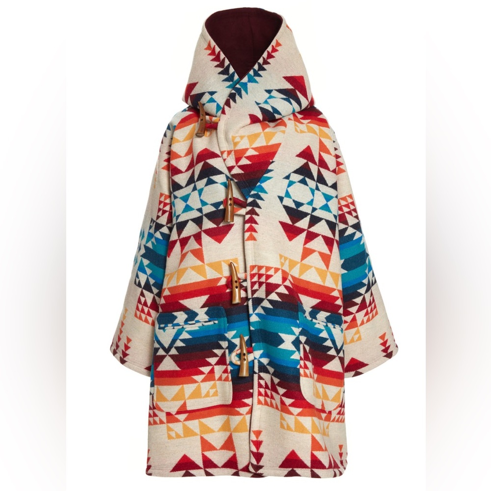Lindsey Thornburg Pendleton RARE Pilot Rock Unisex Cloak Pride Rainbow Style